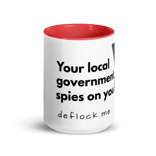 Your local government spies on you - deflock.me mug