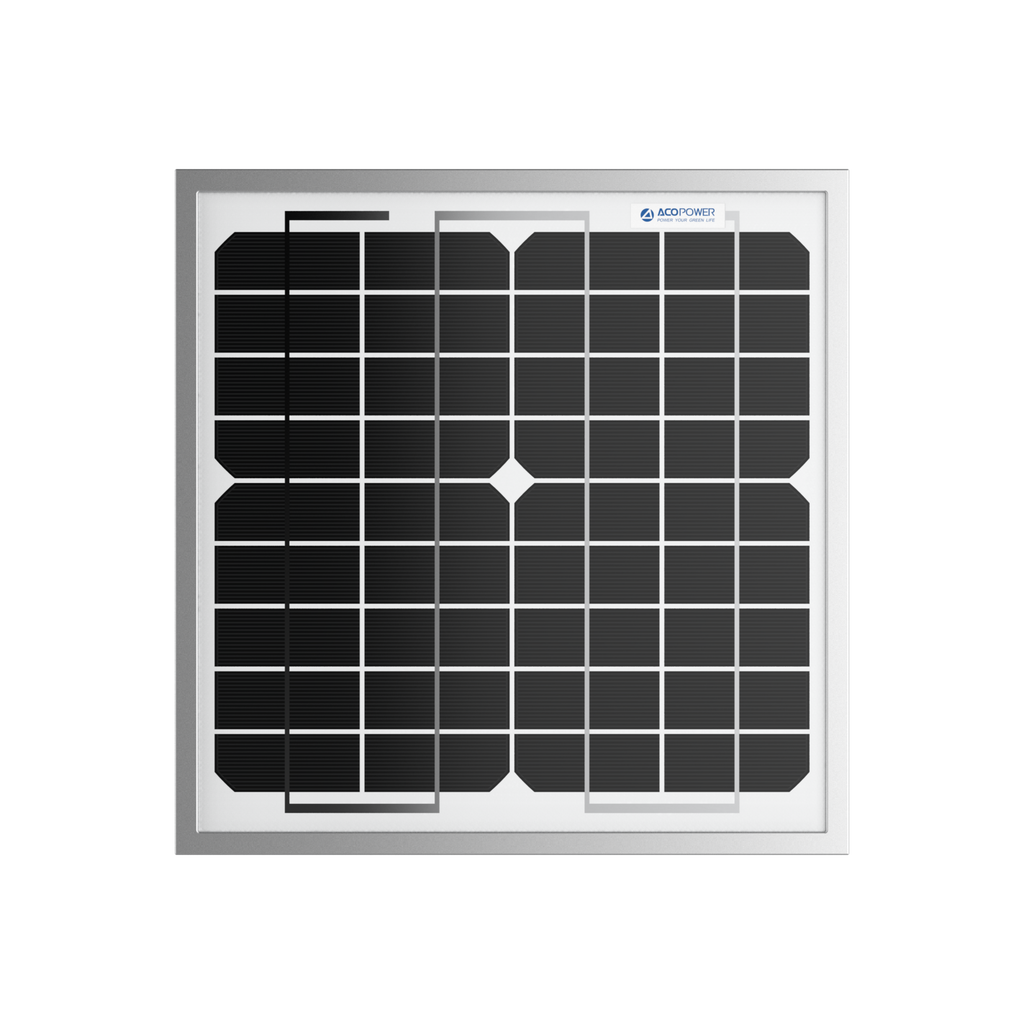 10 Watts Mono Solar Panel, 12V by ACOPOWER - Proud Libertarian - ACOPOWER