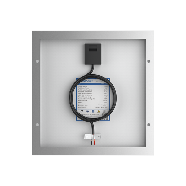 10 Watts Mono Solar Panel, 12V by ACOPOWER - Proud Libertarian - ACOPOWER