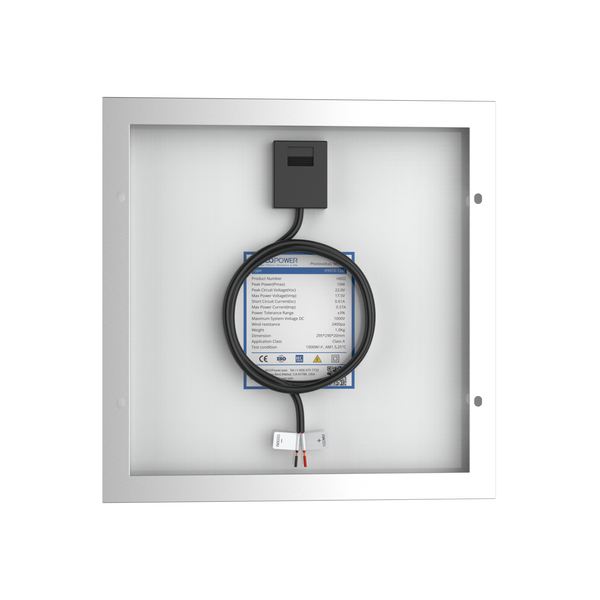 10 Watts Mono Solar Panel, 12V by ACOPOWER - Proud Libertarian - ACOPOWER