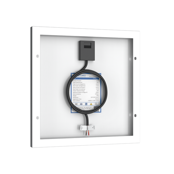 10 Watts Mono Solar Panel, 12V by ACOPOWER - Proud Libertarian - ACOPOWER