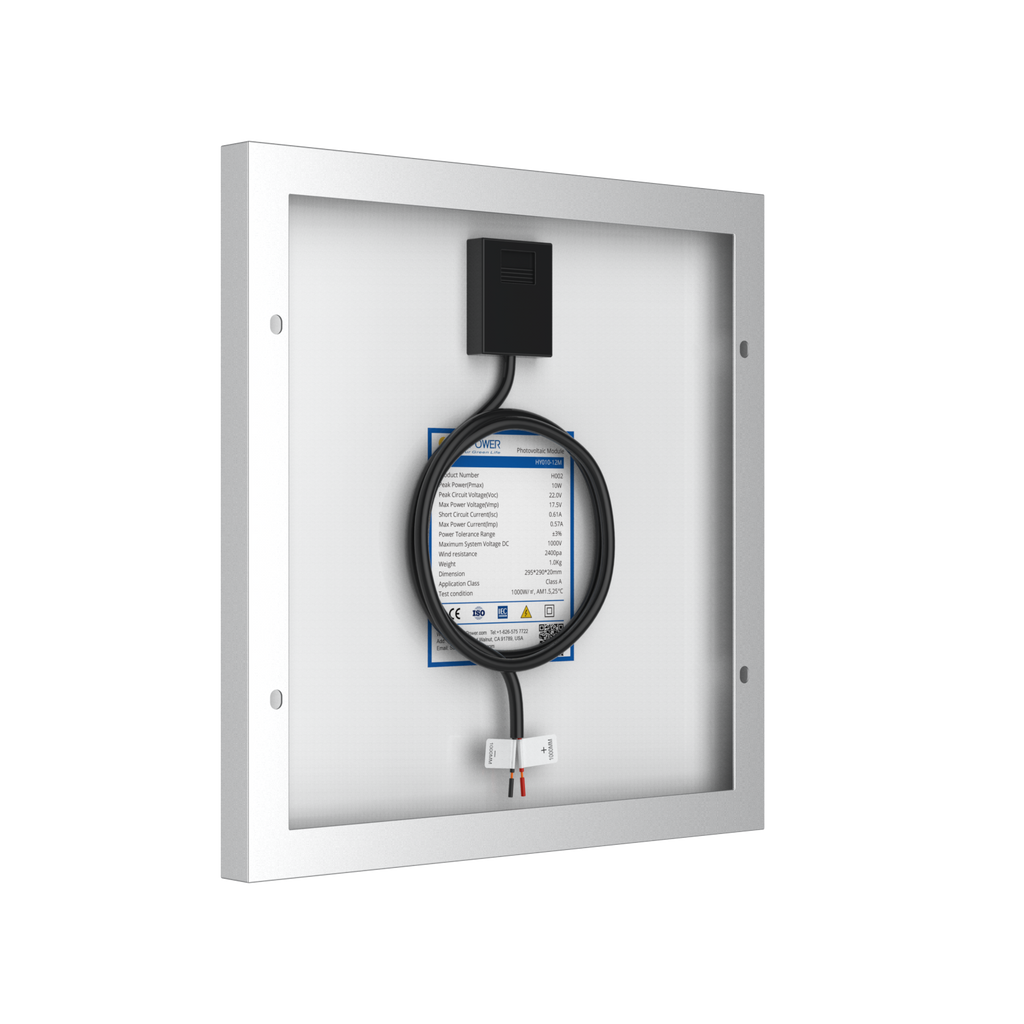 10 Watts Mono Solar Panel, 12V by ACOPOWER - Proud Libertarian - ACOPOWER