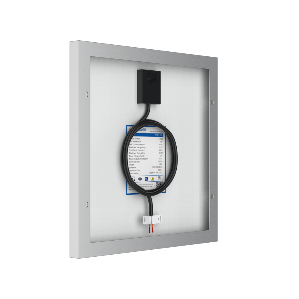 10 Watts Mono Solar Panel, 12V by ACOPOWER - Proud Libertarian - ACOPOWER