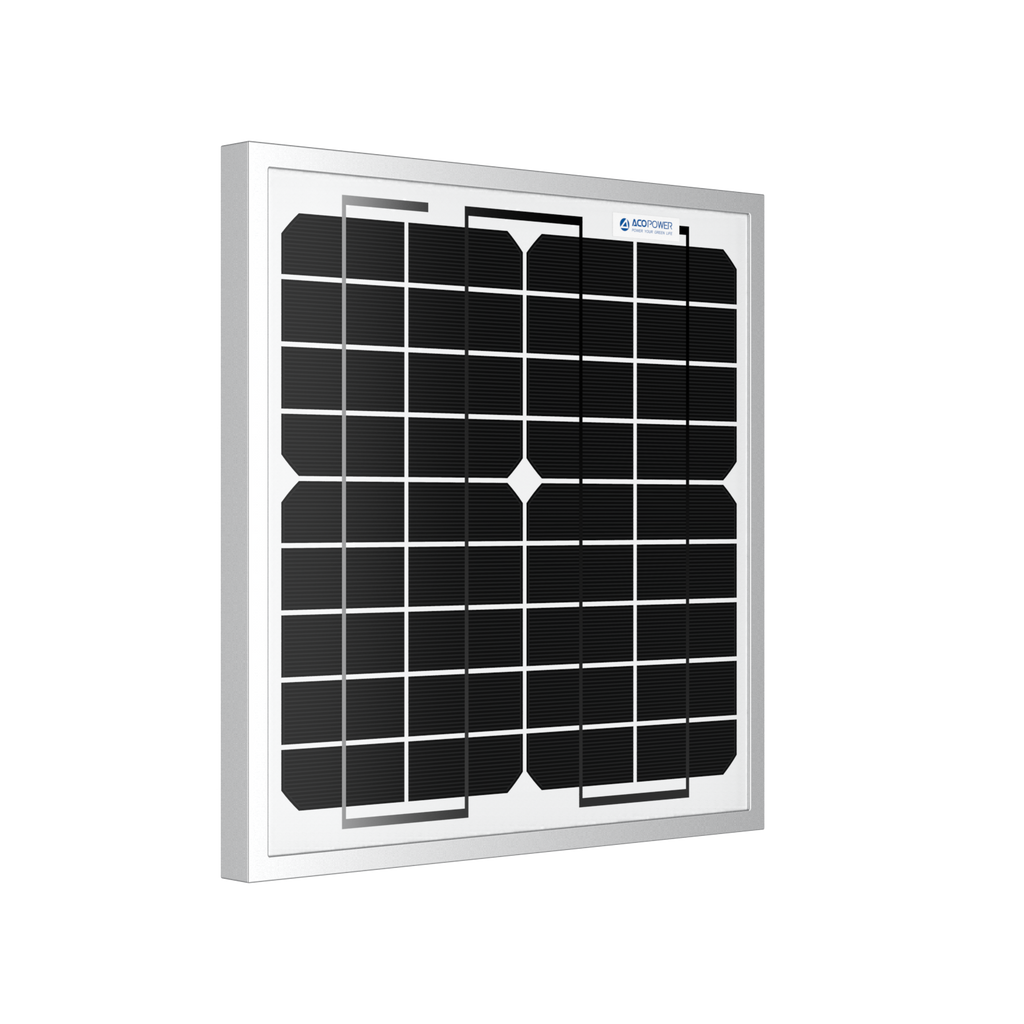 10 Watts Mono Solar Panel, 12V by ACOPOWER - Proud Libertarian - ACOPOWER