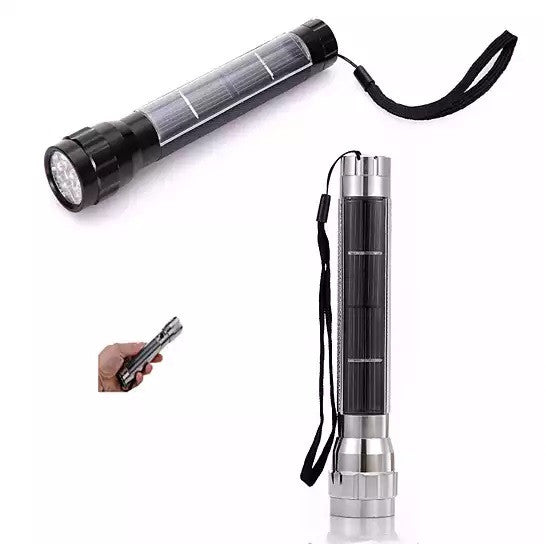 Solar LED Flash Light Never Need Batteries by VistaShops - Proud Libertarian - VistaShops