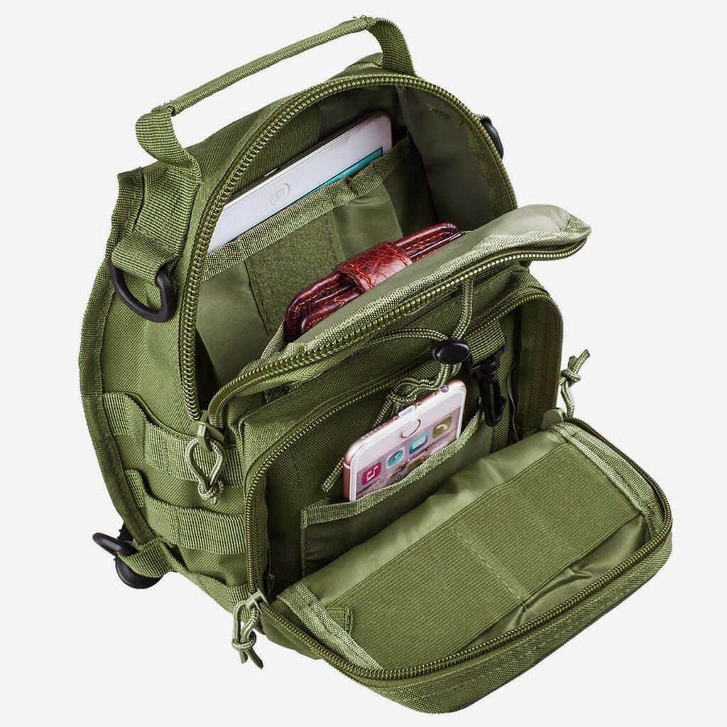Tactical Military Sling Shoulder Bag by Jupiter Gear - Proud Libertarian - Jupiter Gear