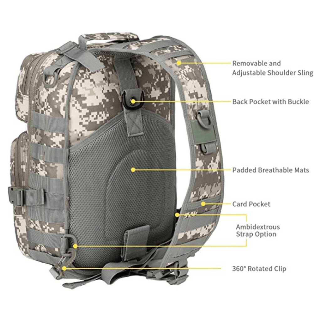 Tactical Military Medium Sling Range Bag by Jupiter Gear - Proud Libertarian - Jupiter Gear