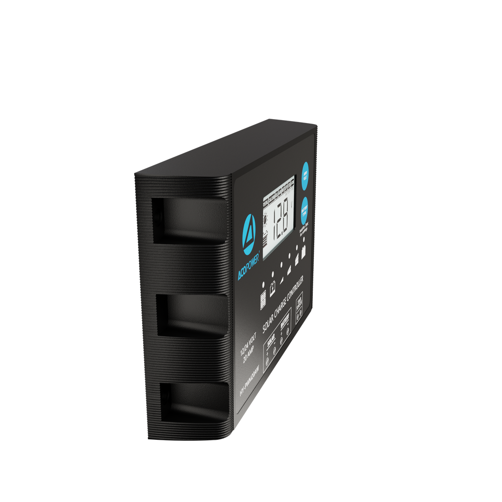 Waterproof ProteusX 20A PWM Solar Charge Controller with Alligator Clips and MC4 Connectors by ACOPOWER - Proud Libertarian - ACOPOWER