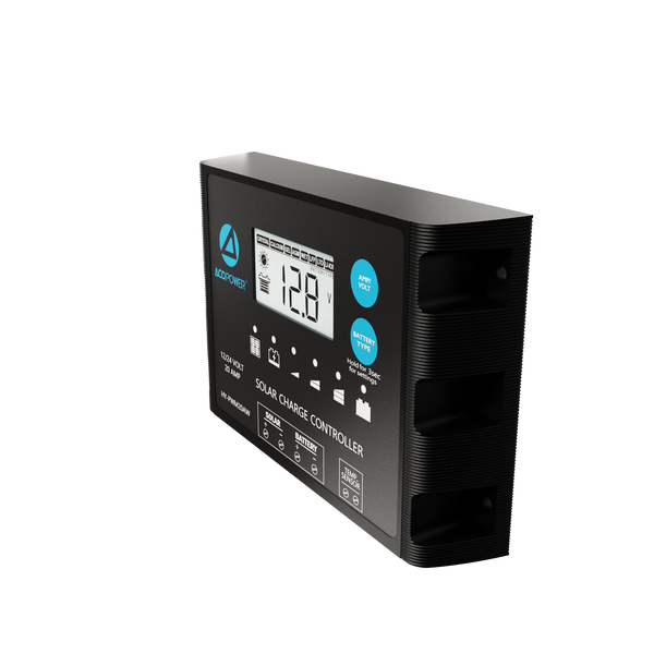 Waterproof ProteusX 20A PWM Solar Charge Controller with Alligator Clips and MC4 Connectors by ACOPOWER - Proud Libertarian - ACOPOWER