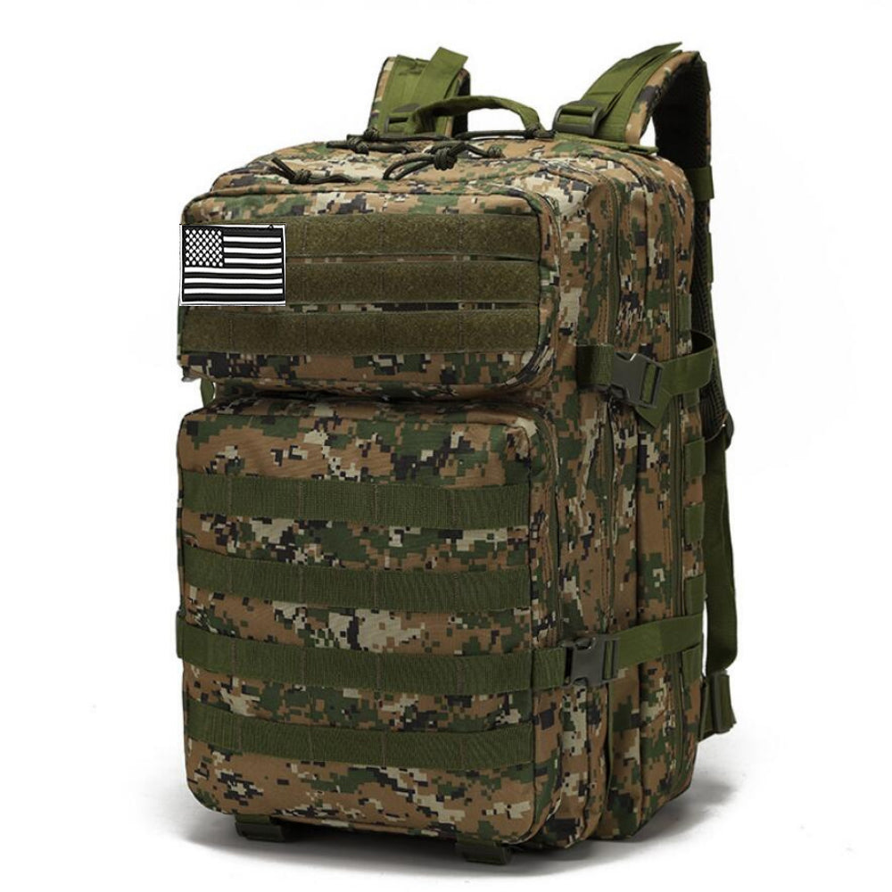 Tactical Military 45L Molle Rucksack Backpack by Jupiter Gear - Proud Libertarian - Jupiter Gear