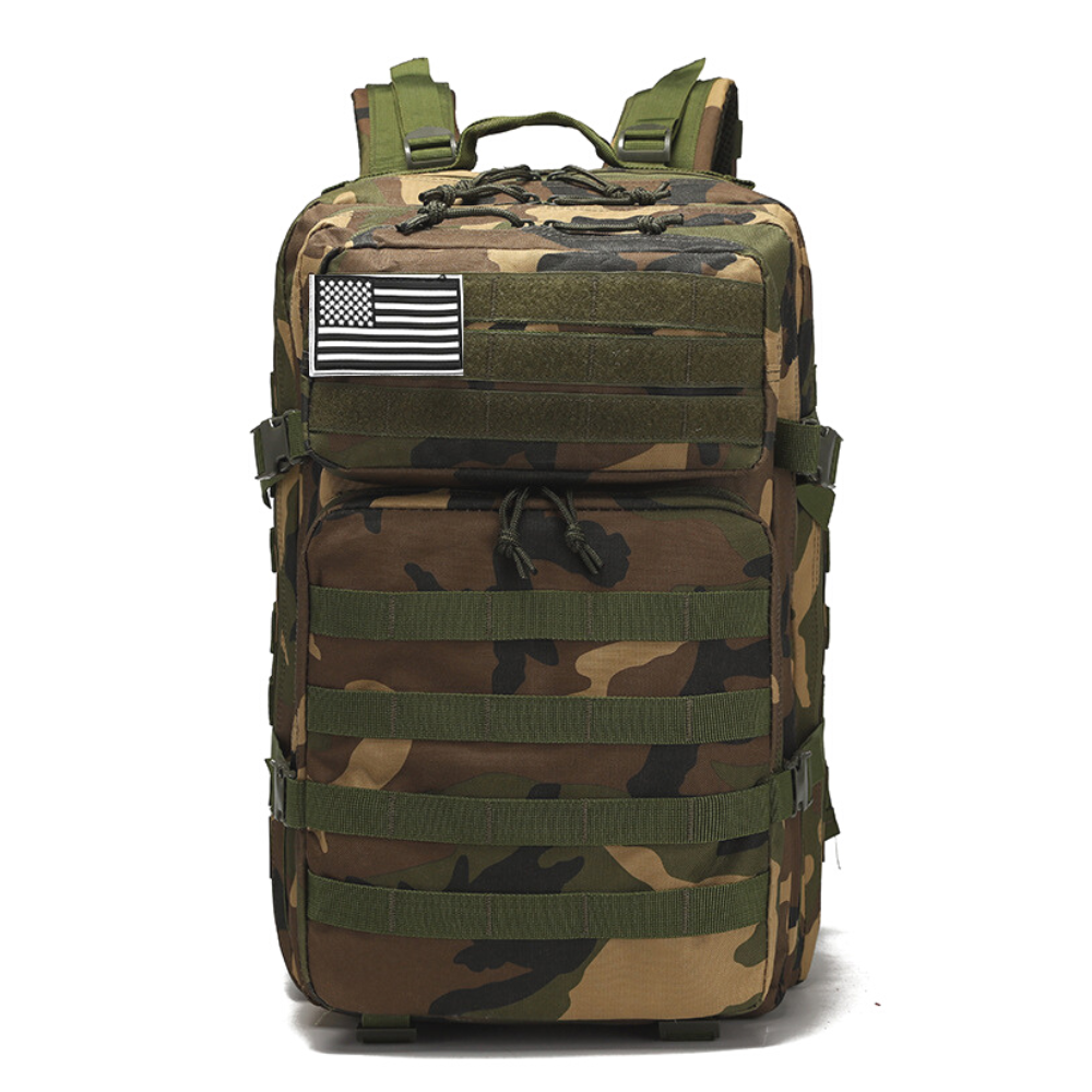 Tactical Military 45L Molle Rucksack Backpack by Jupiter Gear - Proud Libertarian - Jupiter Gear