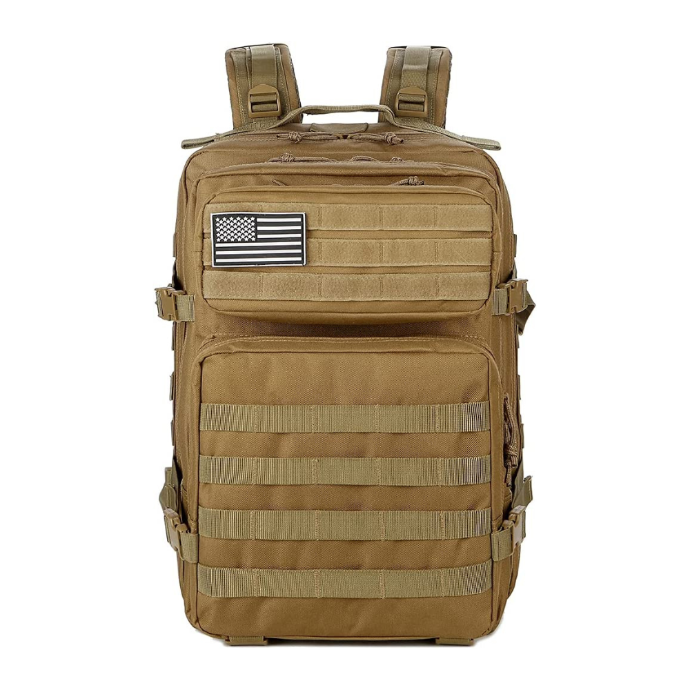 Tactical Military 45L Molle Rucksack Backpack by Jupiter Gear - Proud Libertarian - Jupiter Gear