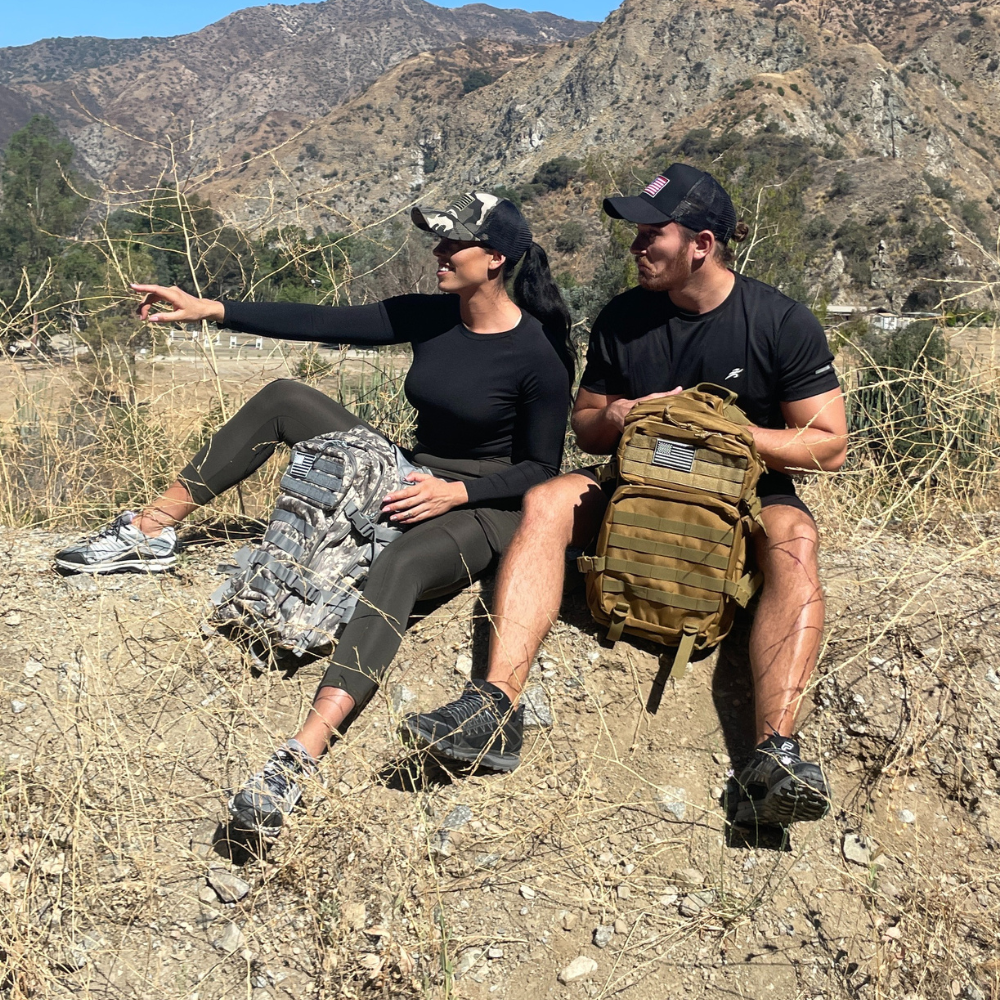 Tactical Military 45L Molle Rucksack Backpack by Jupiter Gear - Proud Libertarian - Jupiter Gear