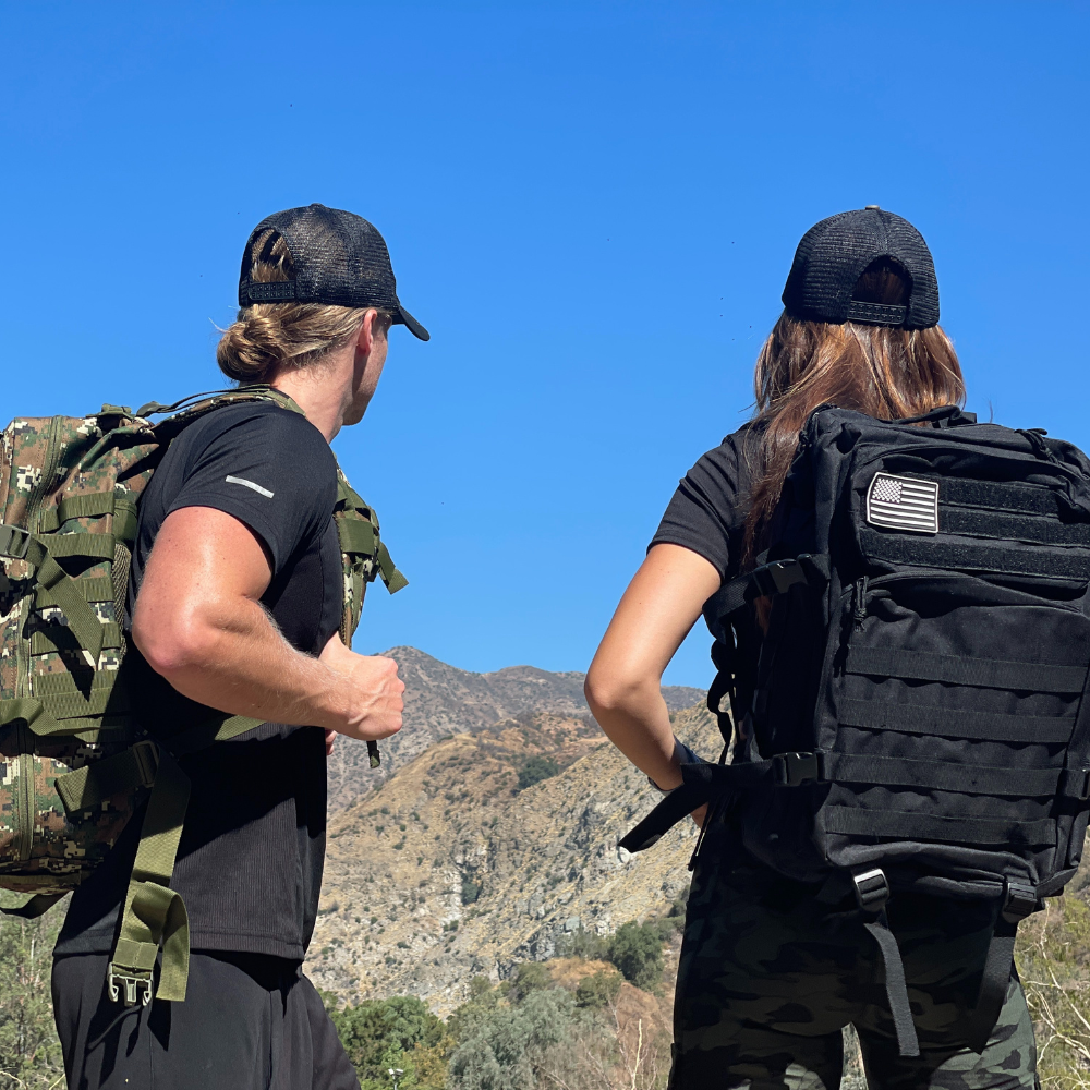 Tactical Military 45L Molle Rucksack Backpack by Jupiter Gear - Proud Libertarian - Jupiter Gear