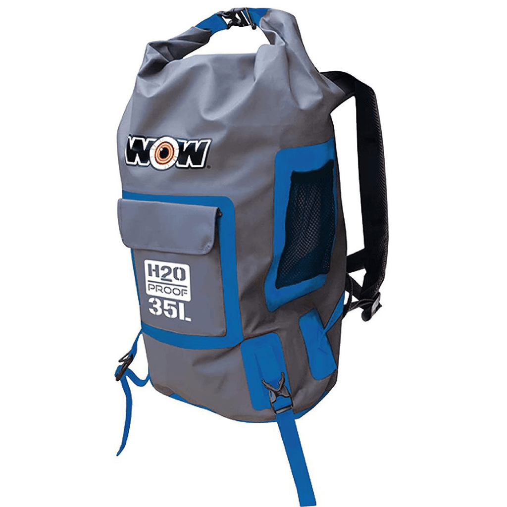 WOW Sports H2O WaterProof Dry Backpack in Blue with Adjustable Strap (18-5110B) by Jupiter Gear - Proud Libertarian - Jupiter Gear