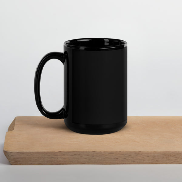 A man is none the less a slave... - Lysander Spooner Black Glossy Mug - Proud Libertarian - NewStoics