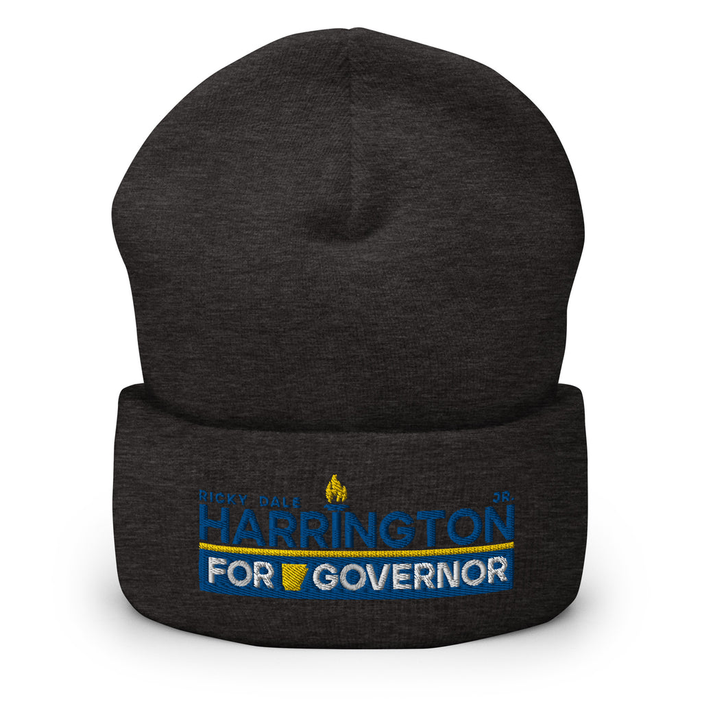 Harrington for Governor Cuffed Beanie - Proud Libertarian - Ricky Harrington