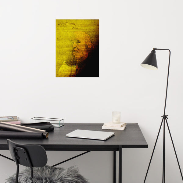 US Constitution Spooner Poster - Proud Libertarian - Proud Libertarian