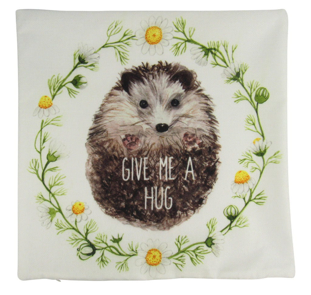 Hedgehog | Give Me a Hug | Pillow Cover | Throw Pillow | Sister Gift | Christmas Gift | Fall Decor | Farmhouse Decor | Room Decor | Mom Gift by UniikPillows - Proud Libertarian - UniikPillows
