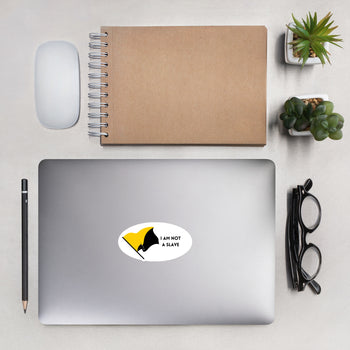 I am not a slave (No Vote) Stickers - Proud Libertarian - NewStoics