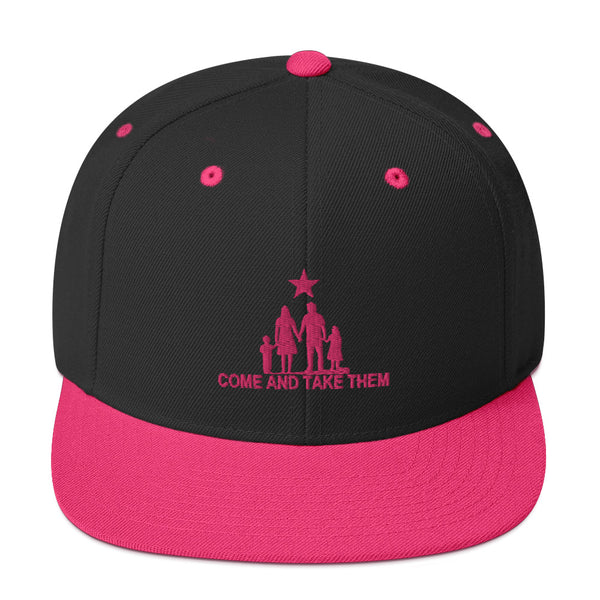 Come and Take them Anti-war Snapback Hat - Proud Libertarian - AnarchoChristian