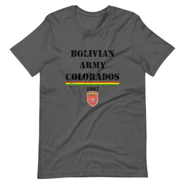 Bolivian Army 1967 Short-Sleeve Unisex T-Shirt - Proud Libertarian - Libertarian Frontier