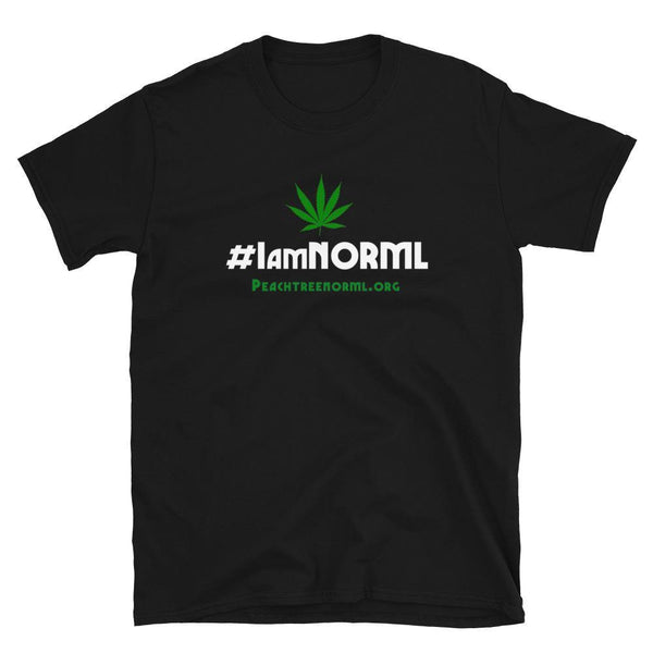 #IAmNORML Short-Sleeve Unisex T-Shirt - Proud Libertarian - Peachtree NORML