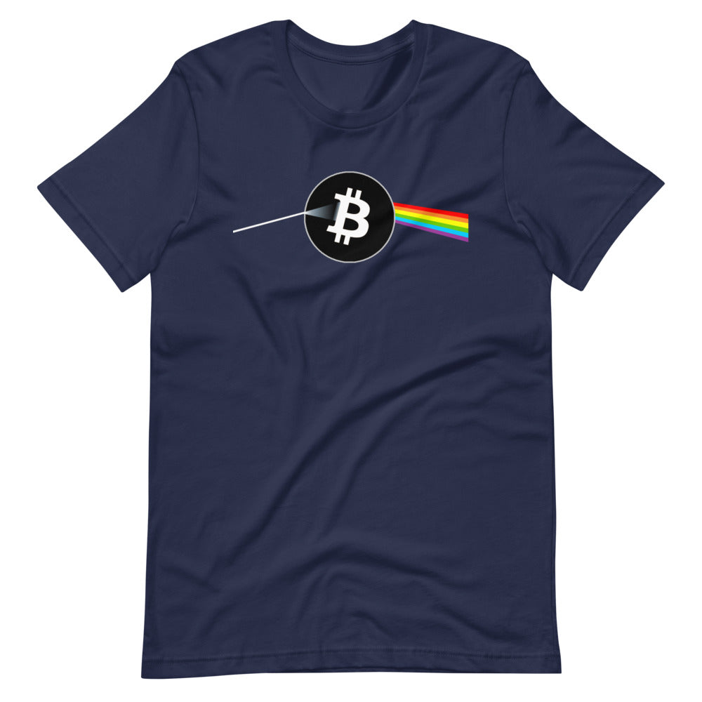 Dark Side Of Bitcoin Short-Sleeve Unisex T-Shirt - Proud Libertarian - Libertarian Frontier