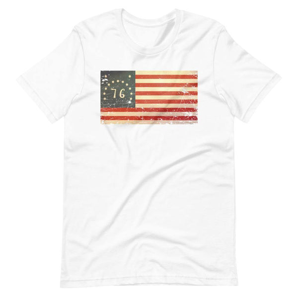 Bennington Vintage Short-Sleeve Unisex T-Shirt - Proud Libertarian - Libertarian Frontier