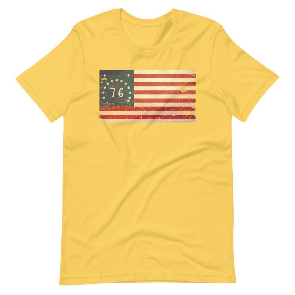 Bennington Vintage Short-Sleeve Unisex T-Shirt - Proud Libertarian - Libertarian Frontier