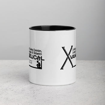 Xvangelical Mug with Color Inside - Proud Libertarian - Xvangelical
