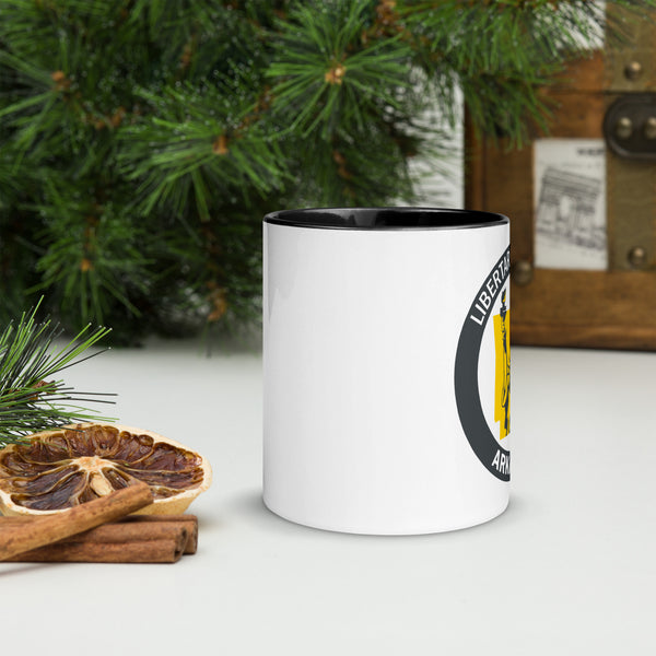 LP Arkansas Mug with Color Inside - Proud Libertarian - Libertarian Party of Arkansas