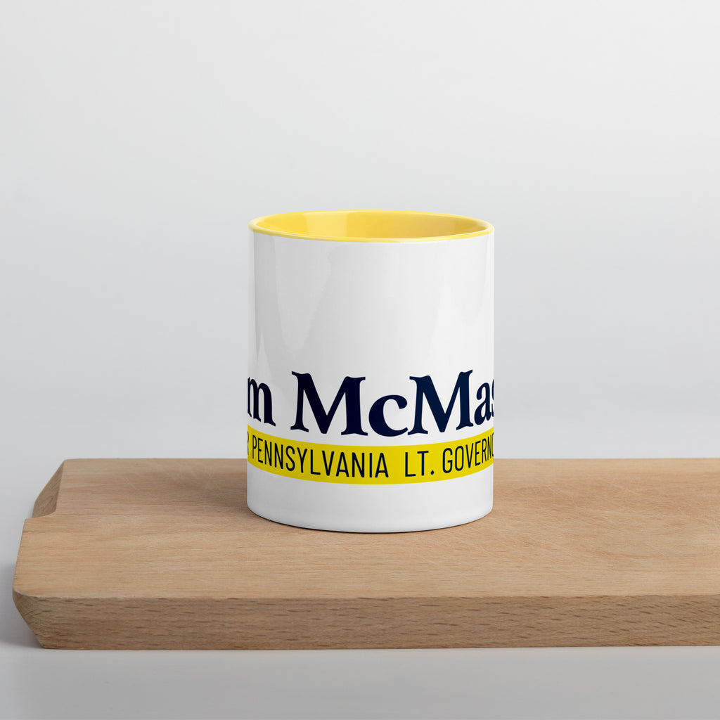 Tim McMaster for Pennsylvania Mug with color inside - Proud Libertarian - Tim McMaster for Pennsylvania