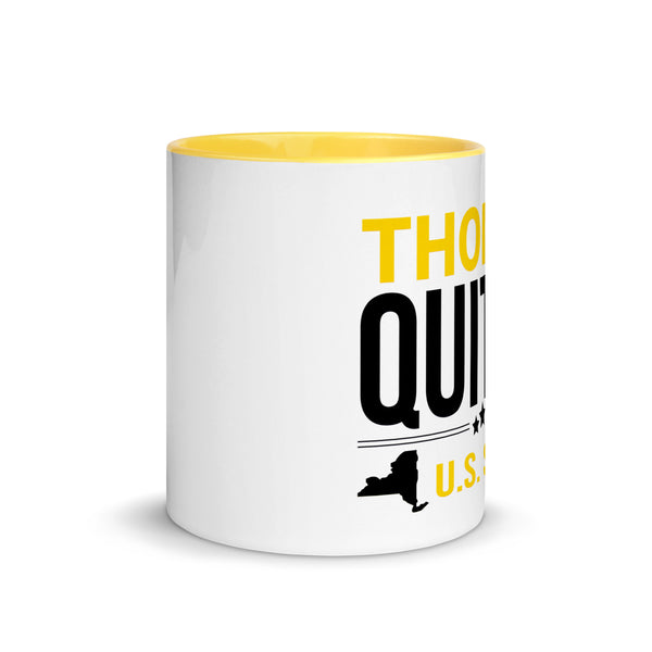 Quiter for US Senate Mug with Color Inside - Proud Libertarian - Thomas Quiter Campaign
