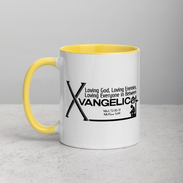 Xvangelical Mug with Color Inside - Proud Libertarian - Xvangelical