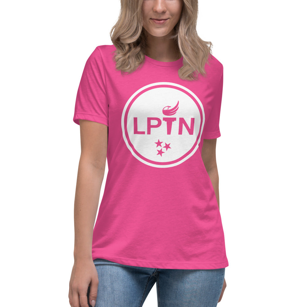 LPTN (White) Women's Relaxed T-Shirt - Proud Libertarian - Libertarian Party of Tennessee